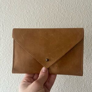 Hearth and Hand Tan Envelope Wallet